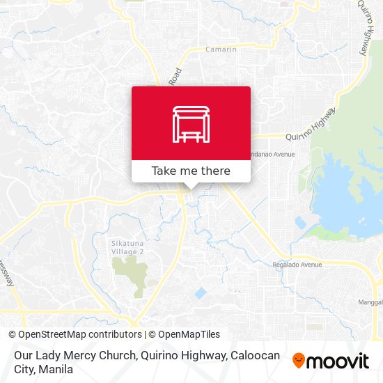 Our Lady Mercy Church, Quirino Highway, Caloocan City map