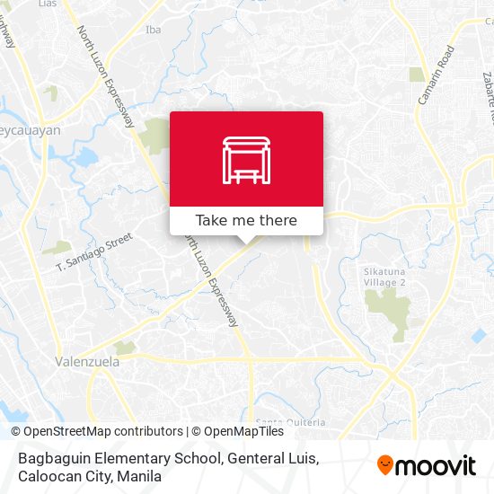 Bagbaguin Elementary School, Genteral Luis, Caloocan City map