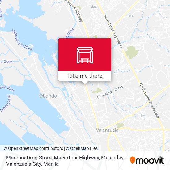 Mercury Drug Store, Macarthur Highway, Malanday, Valenzuela City map