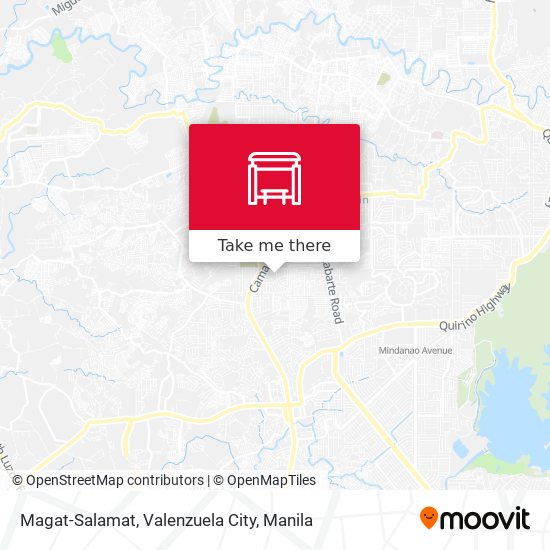Magat-Salamat, Valenzuela City map