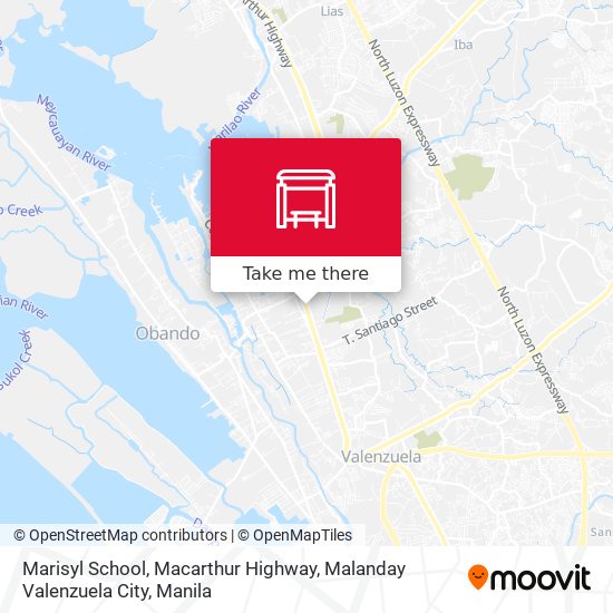 Marisyl School, Macarthur Highway, Malanday Valenzuela City map