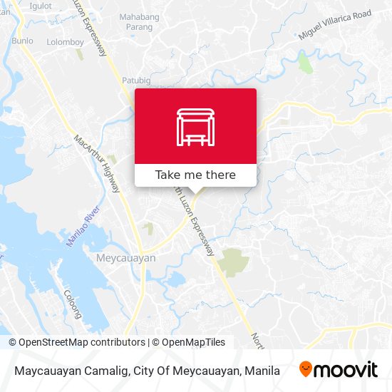 Maycauayan Camalig, City Of Meycauayan map