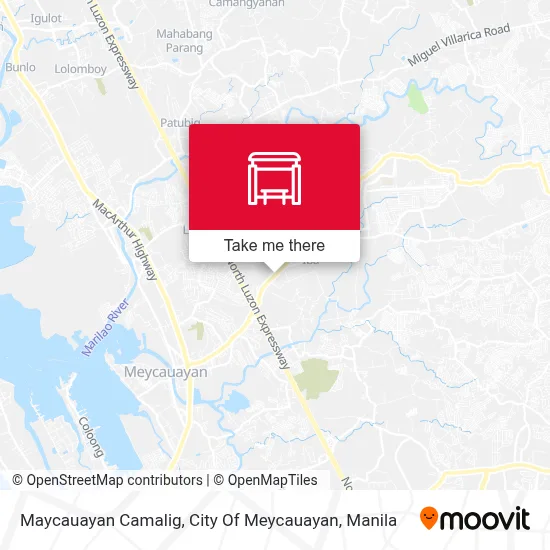 Maycauayan Camalig, City Of Meycauayan map