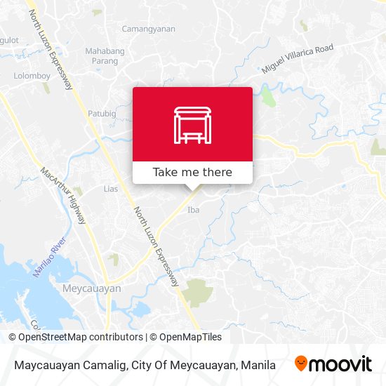 Maycauayan Camalig, City Of Meycauayan map