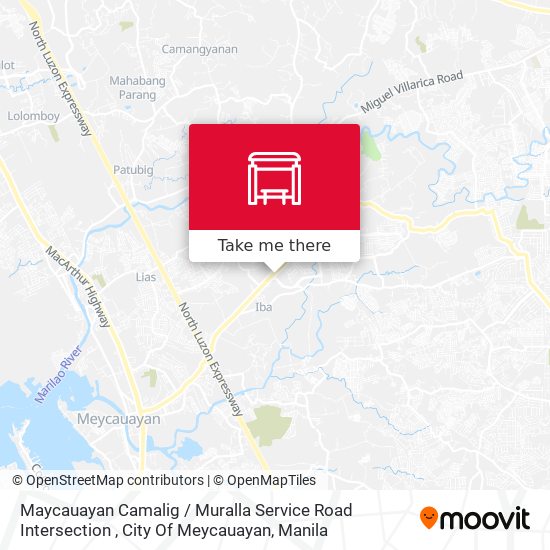 Maycauayan Camalig / Muralla Service Road Intersection , City Of Meycauayan map