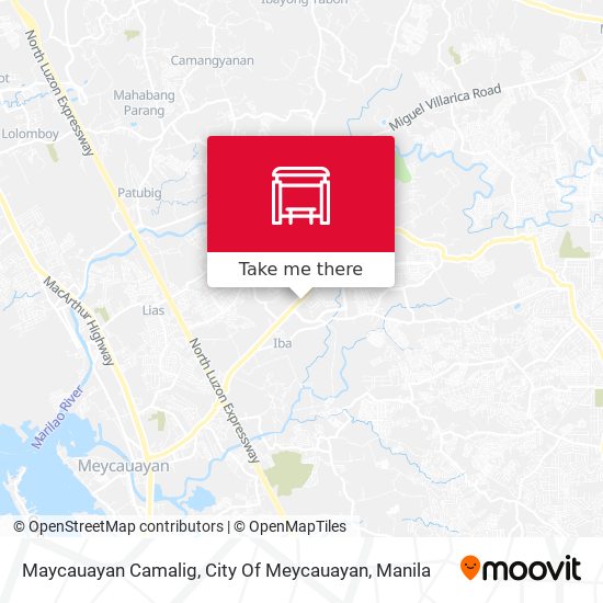 Maycauayan Camalig, City Of Meycauayan map