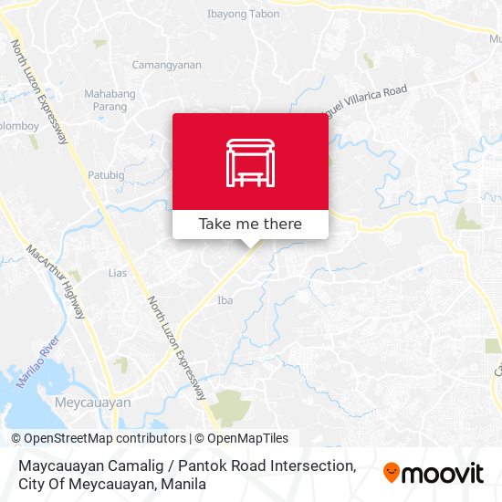 Maycauayan Camalig / Pantok Road Intersection, City Of Meycauayan map