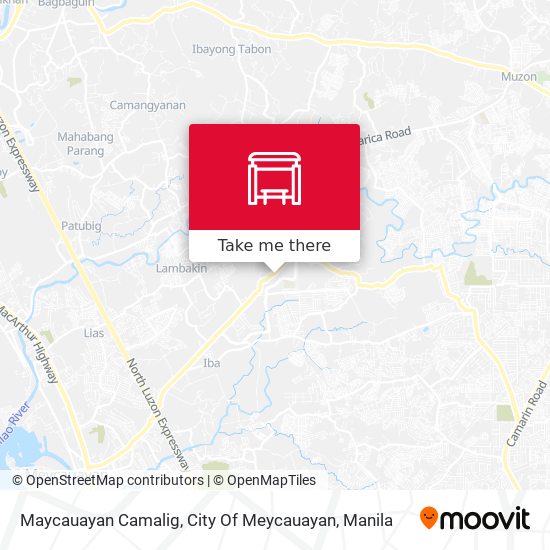 Maycauayan Camalig, City Of Meycauayan map