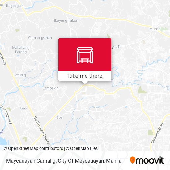 Maycauayan Camalig, City Of Meycauayan map