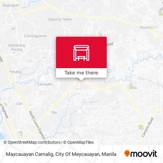 Maycauayan Camalig, City Of Meycauayan map
