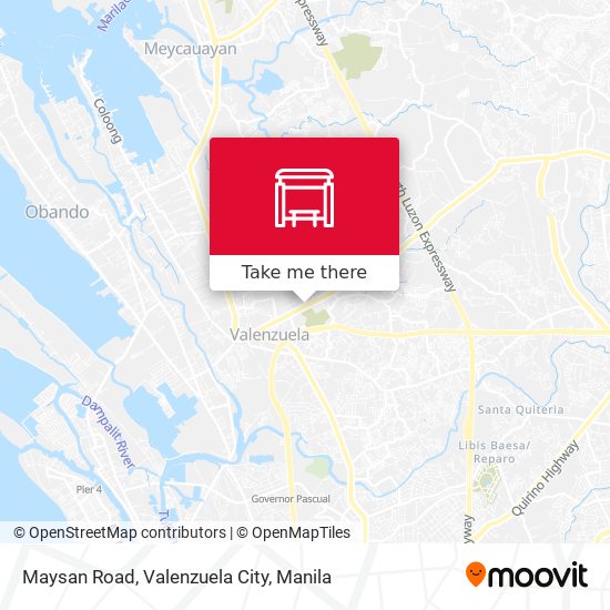 Maysan Road, Valenzuela City map