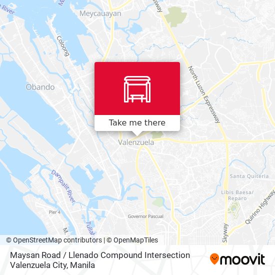 Maysan Road / Llenado Compound Intersection Valenzuela City map