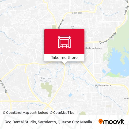 Rcg Dental Studio, Sarmiento, Quezon City map