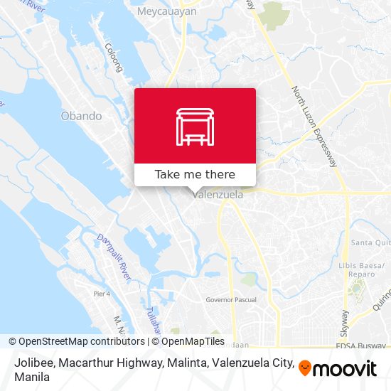 Jolibee, Macarthur Highway, Malinta, Valenzuela City map