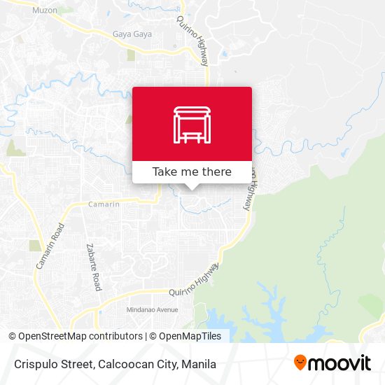 Crispulo Street, Calcoocan City map