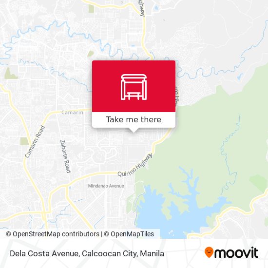 Dela Costa Avenue, Calcoocan City map