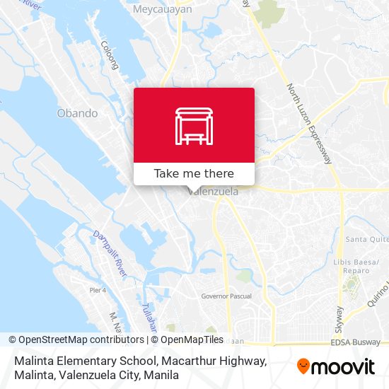 Malinta Elementary School, Macarthur Highway, Malinta, Valenzuela City map