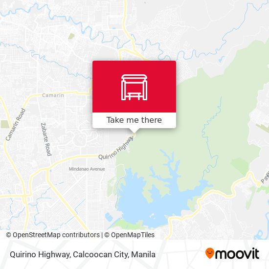 Quirino Highway, Calcoocan City map