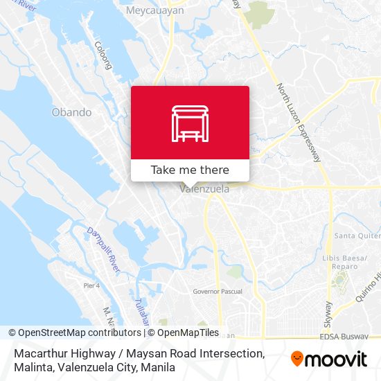 Macarthur Highway / Maysan Road Intersection, Malinta, Valenzuela City map