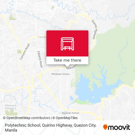 Polytechnic School, Quirino Highway, Quezon City map
