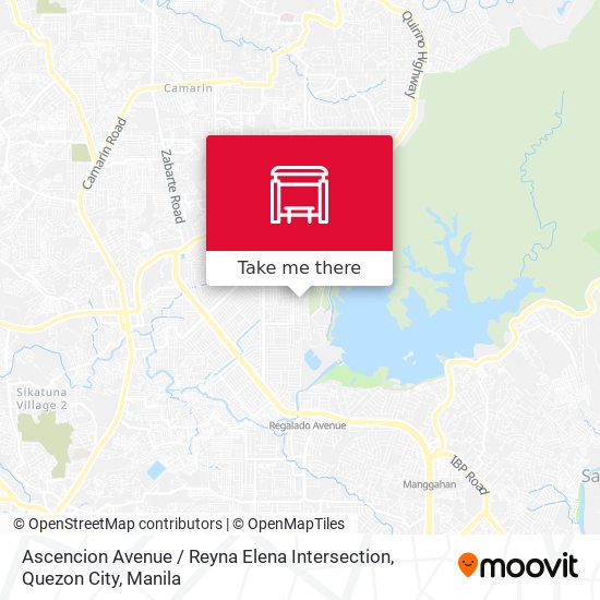 Ascencion Avenue / Reyna Elena Intersection, Quezon City map