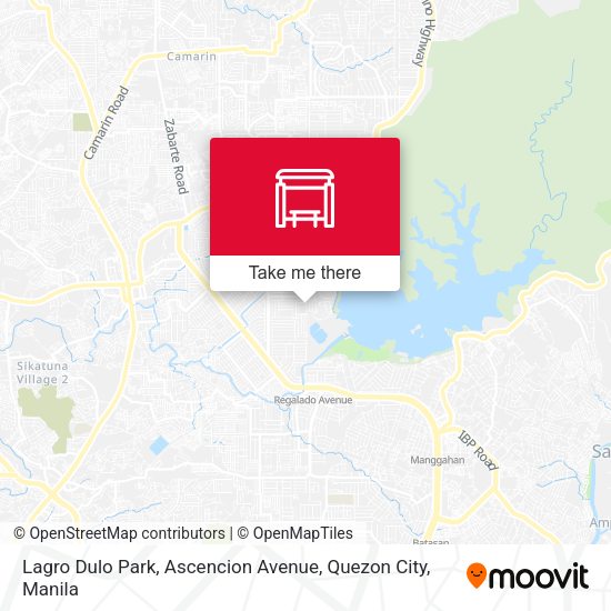 Lagro Dulo Park, Ascencion Avenue, Quezon City map