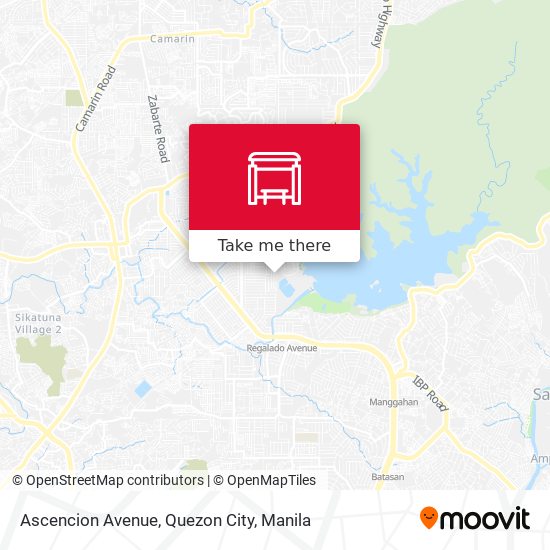 Ascencion Avenue, Quezon City map