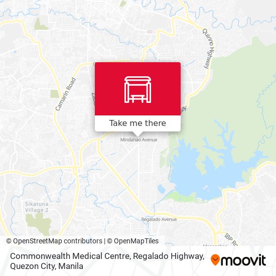 Commonwealth Medical Centre, Regalado Highway, Quezon City map