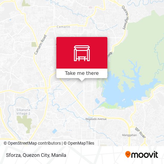 Sforza, Quezon City map