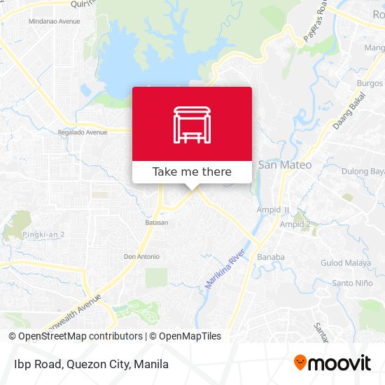 Ibp Road, Quezon City map
