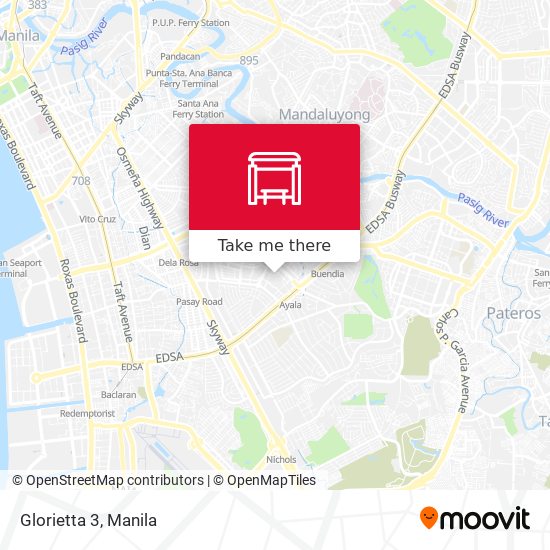 Glorietta 3 map