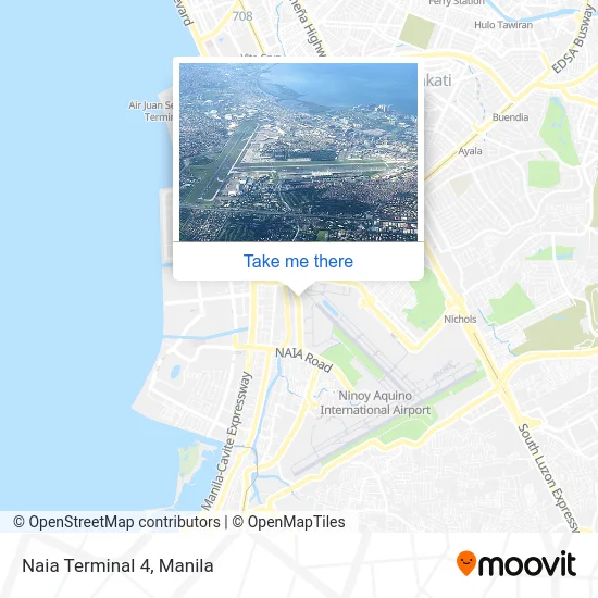 Naia Terminal 4 map
