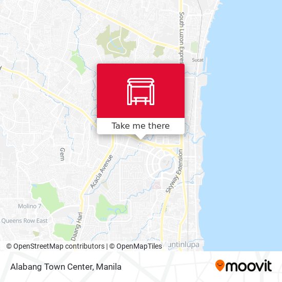 Alabang Town Center map