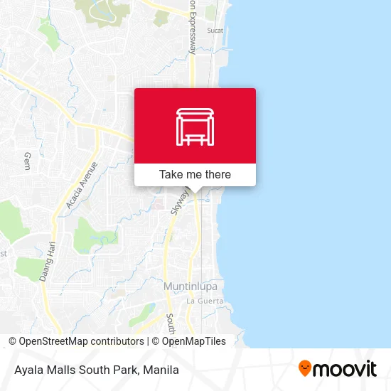 Ayala Malls South Park map