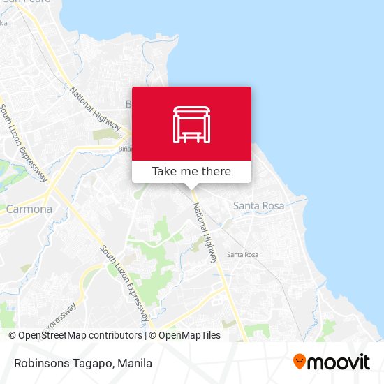Robinsons Tagapo map
