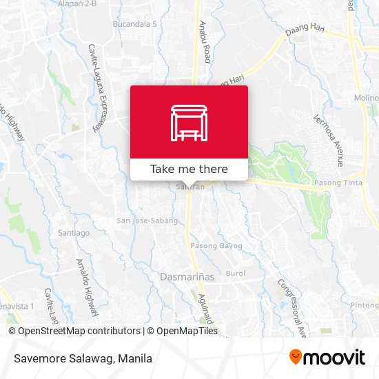 Savemore Salawag map