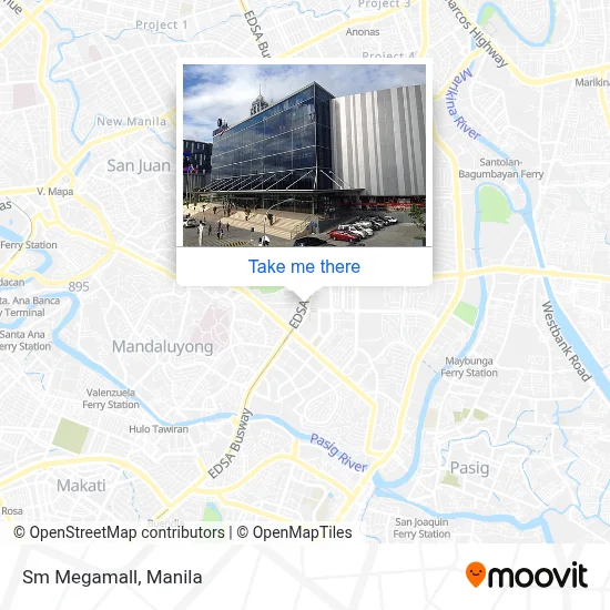 Sm Megamall map