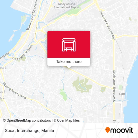 Sucat Interchange map