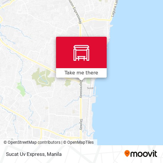 Sucat Uv Express map