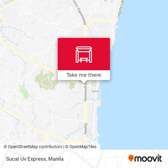 Sucat Uv Express map