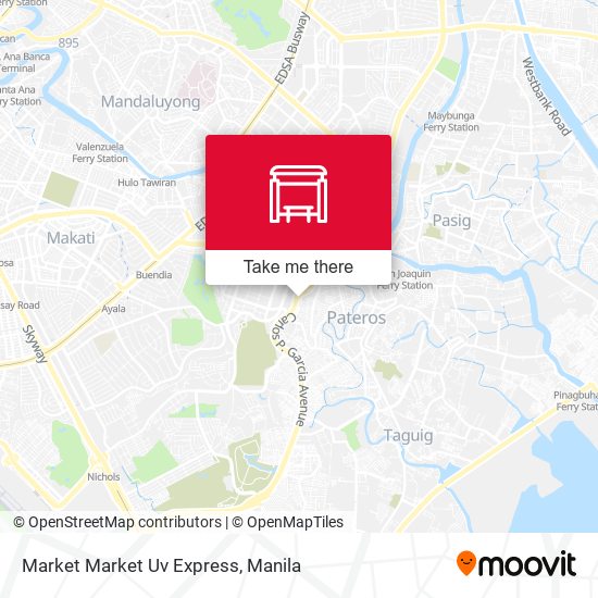 Market Market Uv Express map
