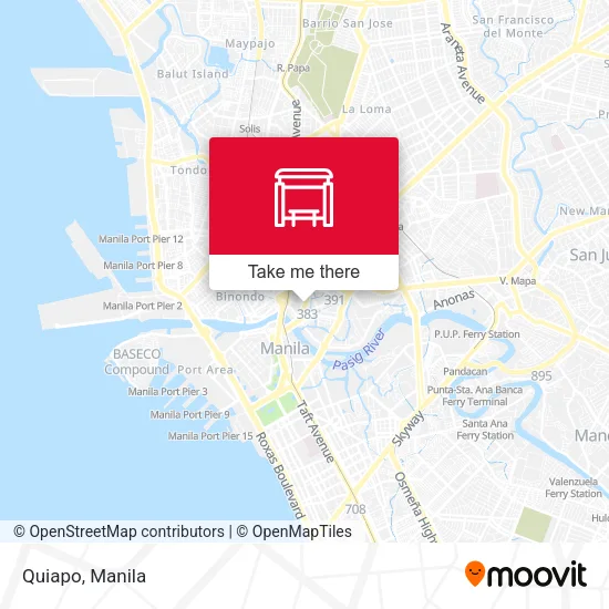 Quiapo map