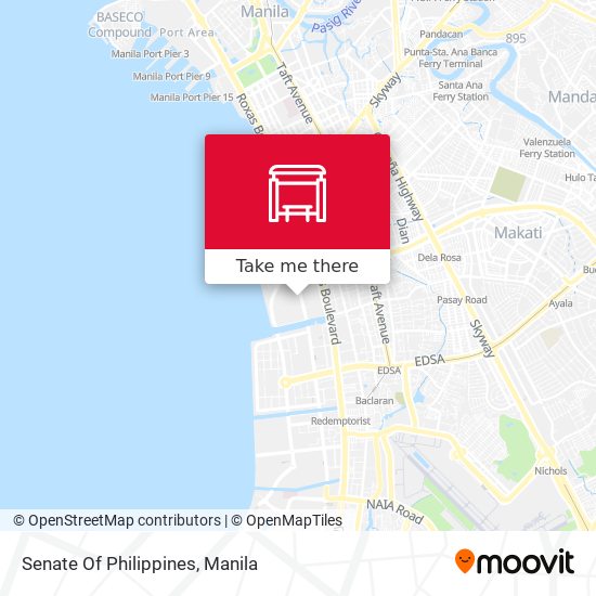 Senate Of Philippines map