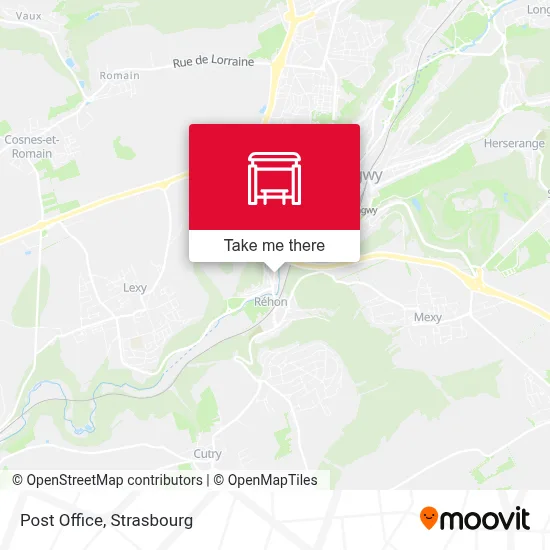 Mapa Poste