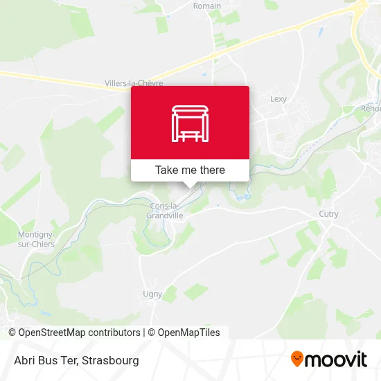 Abri Bus Ter map