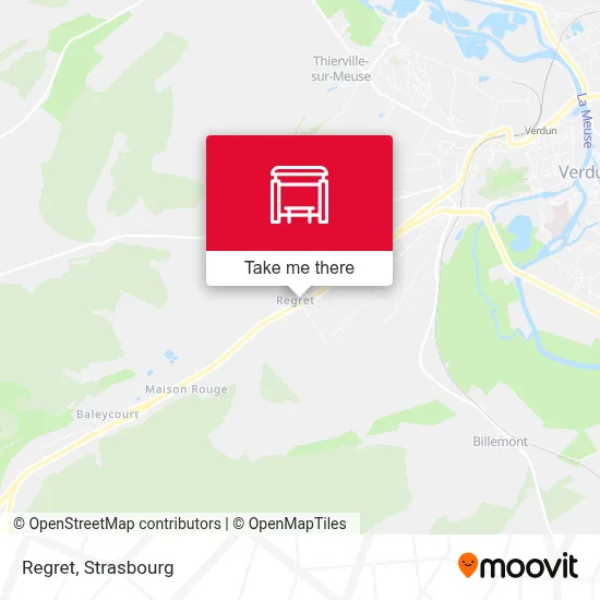 Regret map
