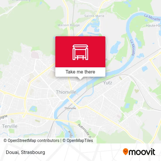 Douai map