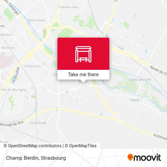 Champ Berdin map