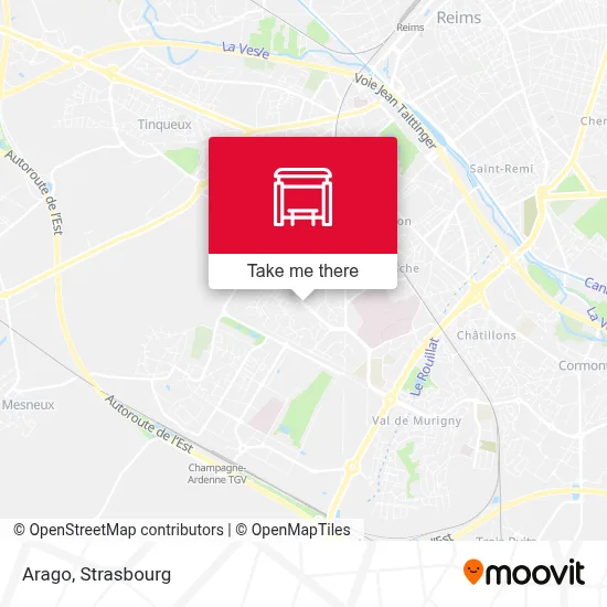 Arago map