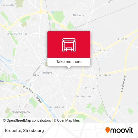 Brouette map